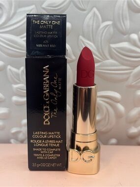Dolce & gabbana the only one matte lasting matte colour lipstick’vibrant red’